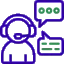 Ícone de atendimento ao cliente