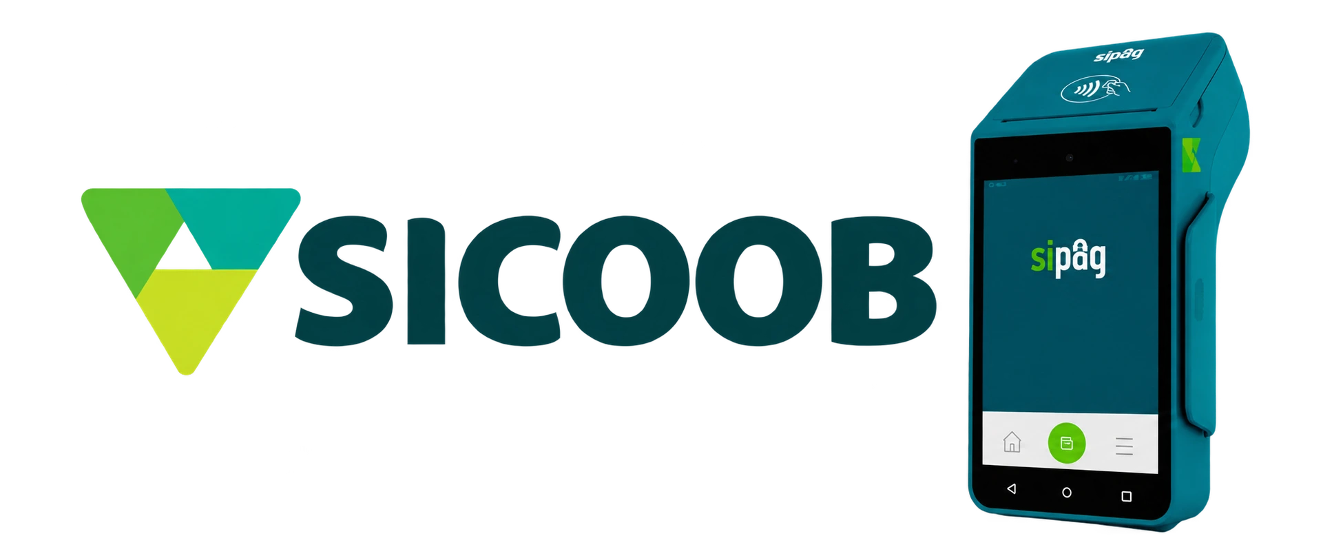 Maquininha Sicoob Sipag SmartPOS